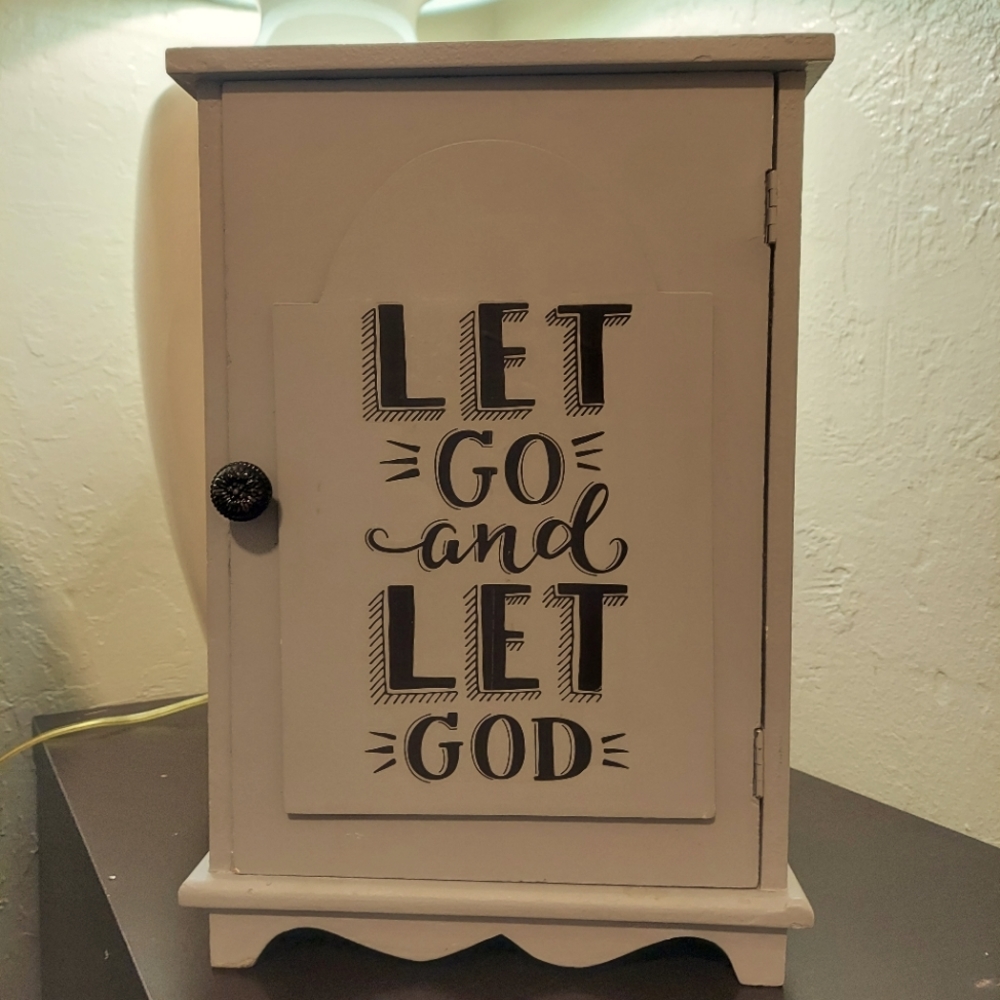 Refurbished Grey Jewelry Box